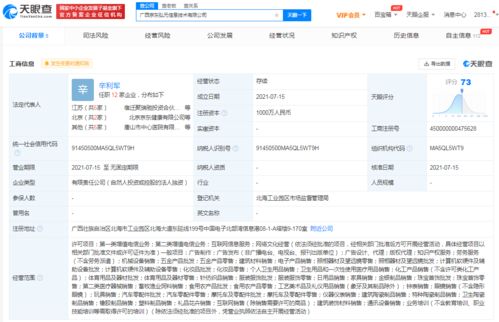 京東關聯公司布局廣西，成立網絡技術服務新公司